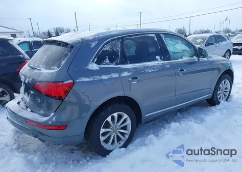 2014 Audi Q5 2.0T Premium from USA, damaged, VIN WA1LFAFP0EA034988